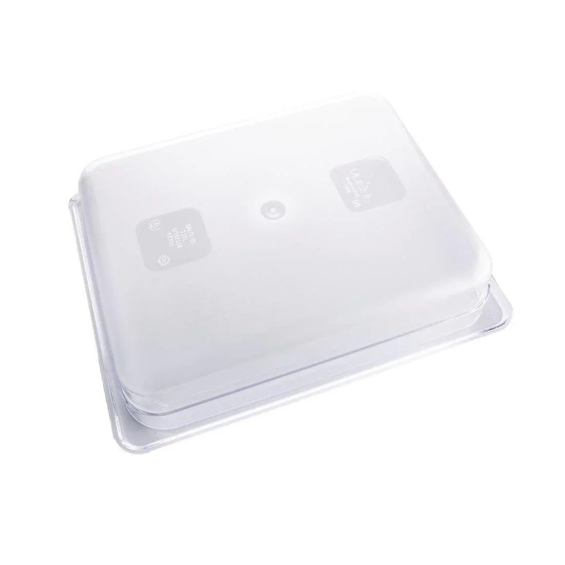 U228 Vogue Polycarbonate 1/2 Gastronorm Container 65mm Clear - JD Catering Equipment Solutions Ltd