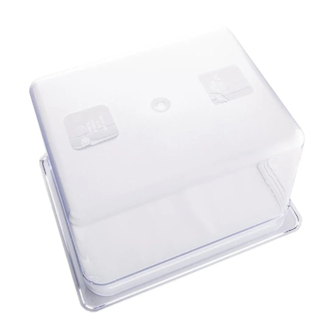 U231 Vogue Polycarbonate 1/2 Gastronorm Container 200mm Clear - JD Catering Equipment Solutions Ltd