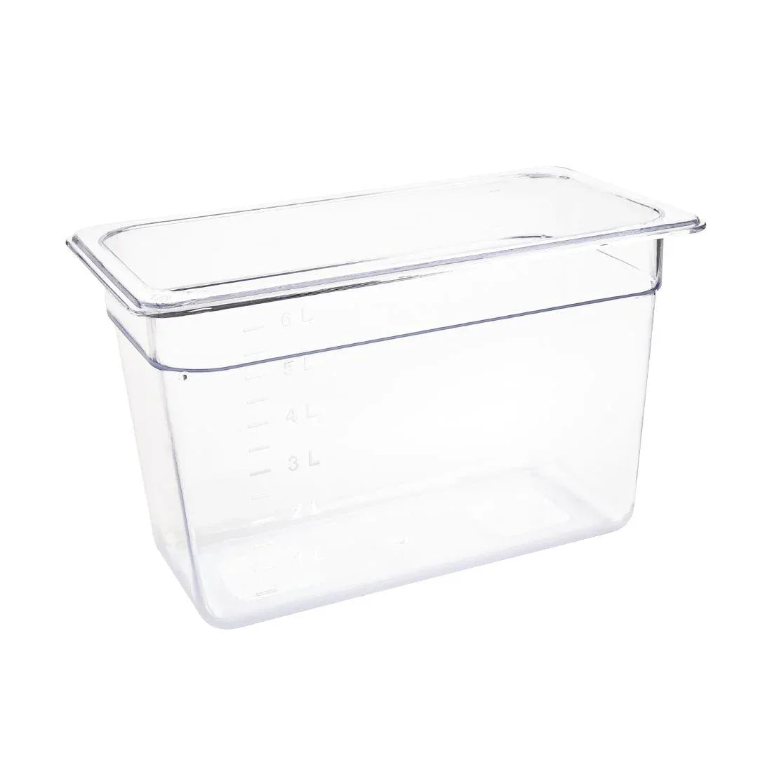 U235 Vogue Polycarbonate 1/3 Gastronorm Container 200mm Clear - JD Catering Equipment Solutions Ltd