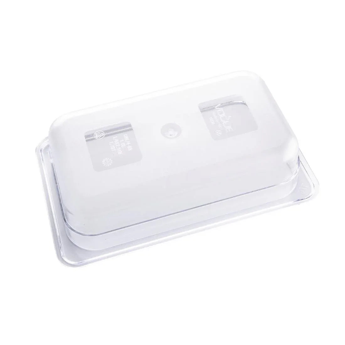 U236 Vogue Polycarbonate 1/4 Gastronorm Container 65mm Clear - JD Catering Equipment Solutions Ltd