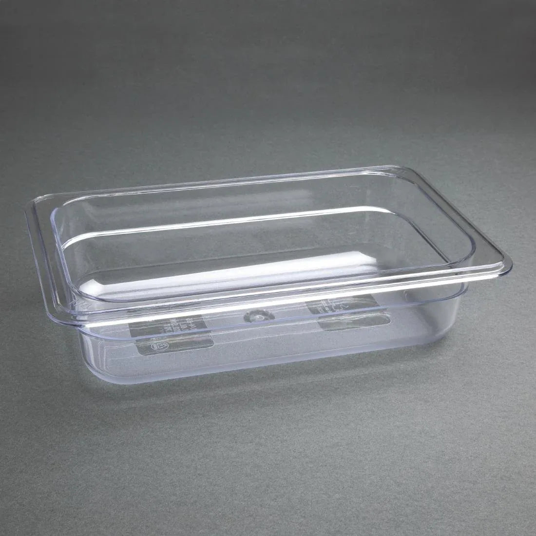 U236 Vogue Polycarbonate 1/4 Gastronorm Container 65mm Clear - JD Catering Equipment Solutions Ltd