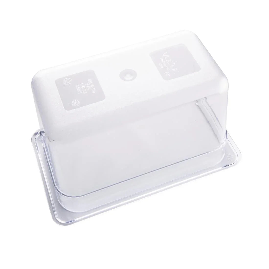 U238 Vogue Polycarbonate 1/4 Gastronorm Container 150mm Clear - JD Catering Equipment Solutions Ltd