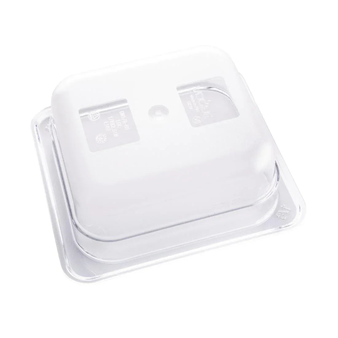 U239 Vogue Polycarbonate 1/6 Gastronorm Container 65mm Clear - JD Catering Equipment Solutions Ltd