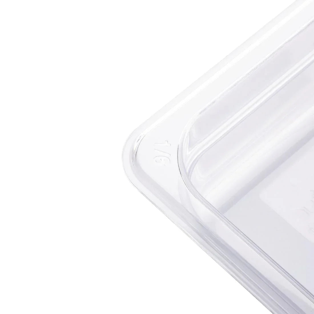 U241 Vogue Polycarbonate 1/6 Gastronorm Container 150mm Clear - JD Catering Equipment Solutions Ltd