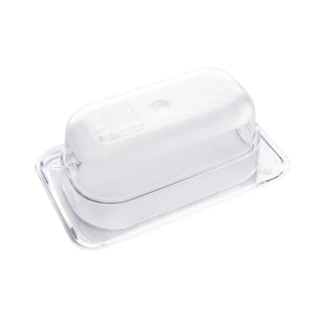 U242 Vogue Polycarbonate 1/9 Gastronorm Container 65mm Clear - JD Catering Equipment Solutions Ltd
