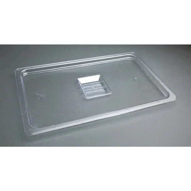 U244 Vogue Polycarbonate 1/1 Gastronorm Lid Clear - JD Catering Equipment Solutions Ltd