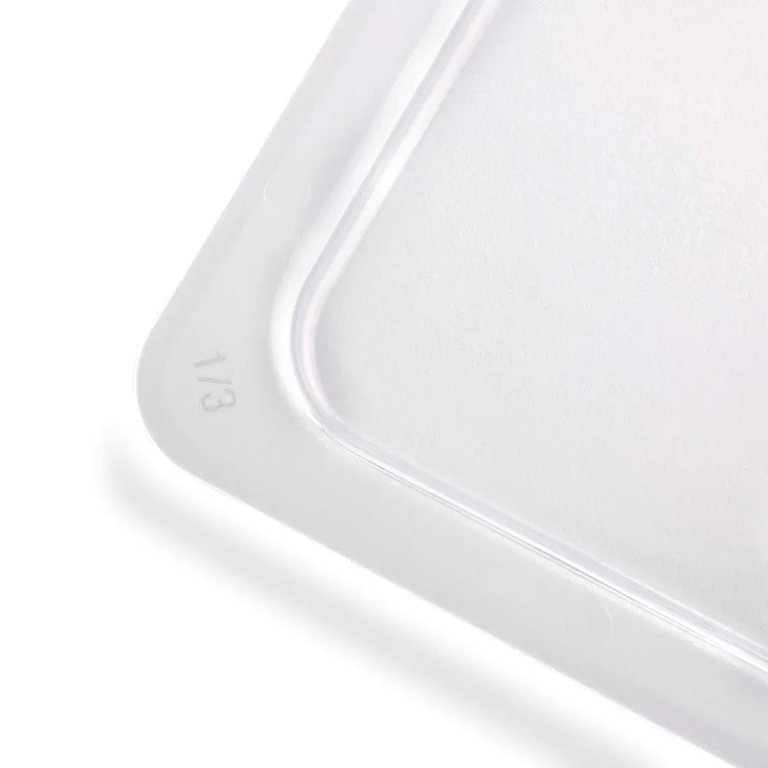 U246 Vogue Polycarbonate 1/3 Gastronorm Lid Clear - JD Catering Equipment Solutions Ltd