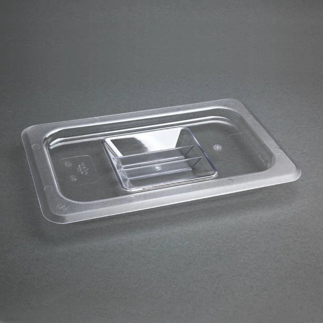 U247 Vogue Polycarbonate 1/4 Gastronorm Lid Clear - JD Catering Equipment Solutions Ltd