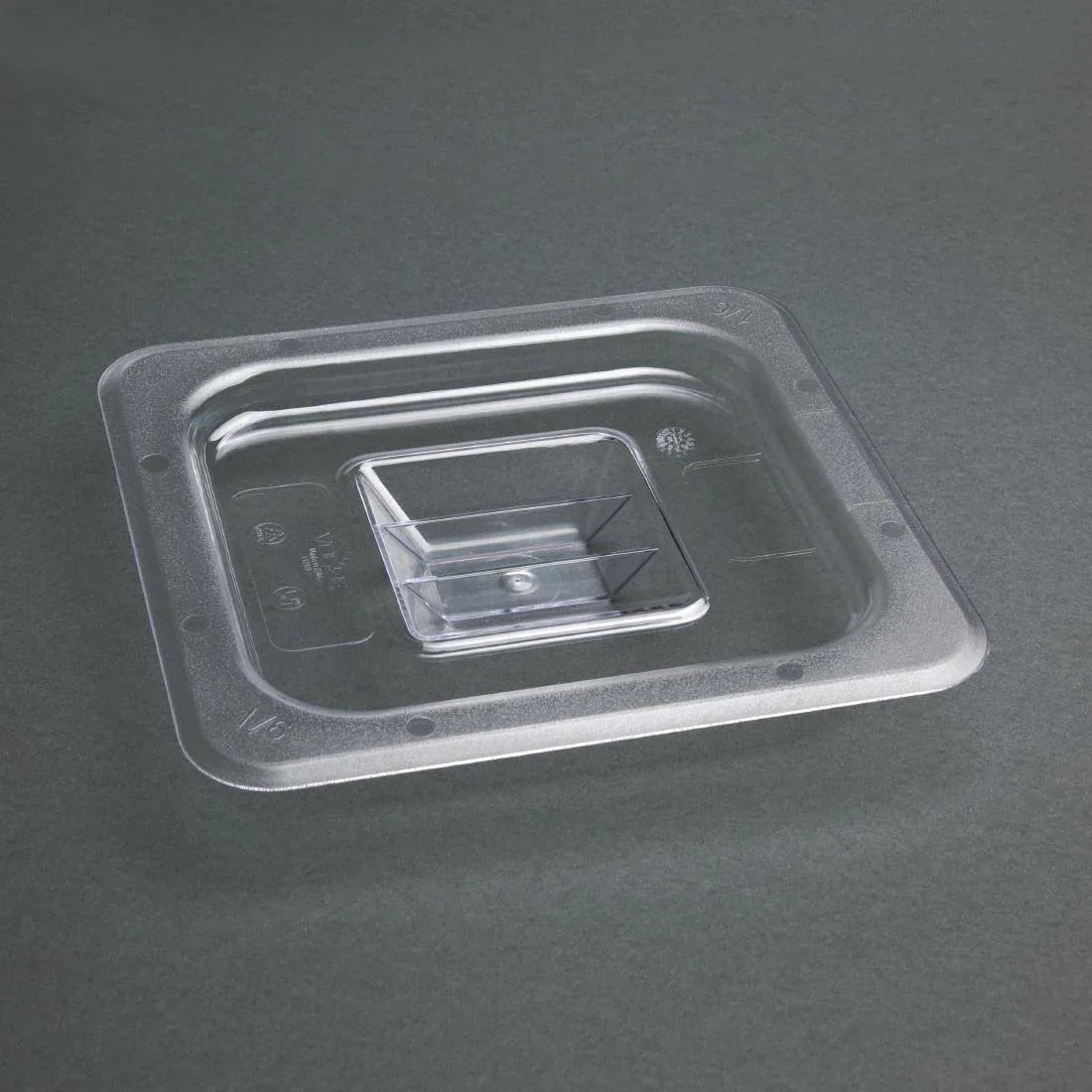 U248 Vogue Polycarbonate 1/6 Gastronorm Lid Clear - JD Catering Equipment Solutions Ltd