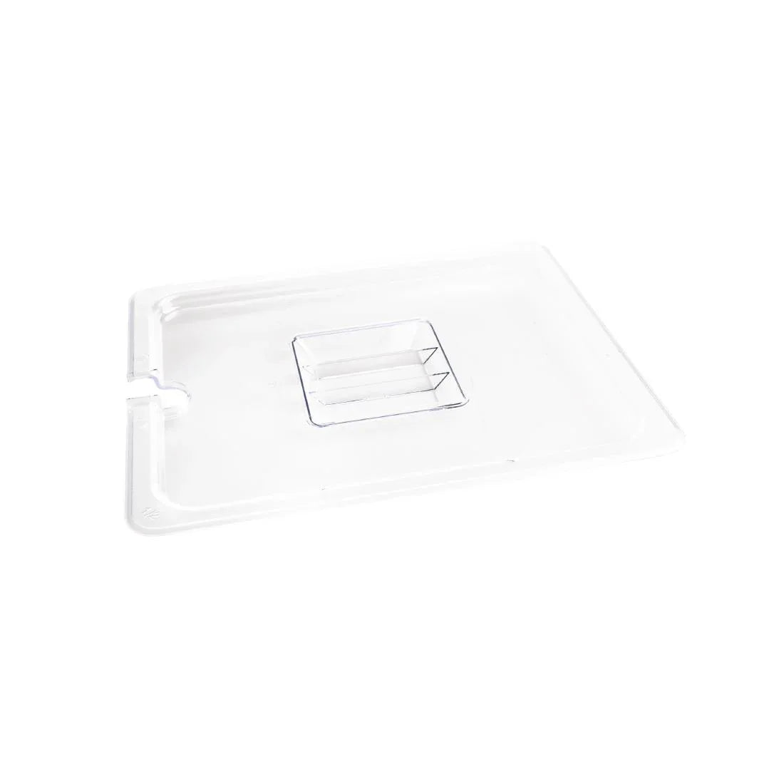 U251 Vogue Polycarbonate 1/2 Gastronorm Lid Notched - JD Catering Equipment Solutions Ltd