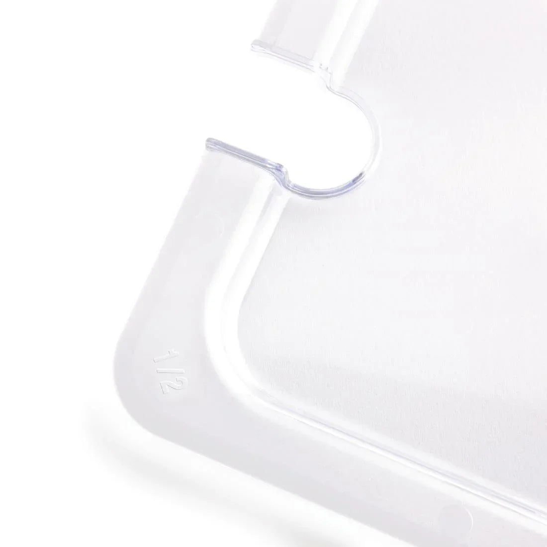 U251 Vogue Polycarbonate 1/2 Gastronorm Lid Notched - JD Catering Equipment Solutions Ltd