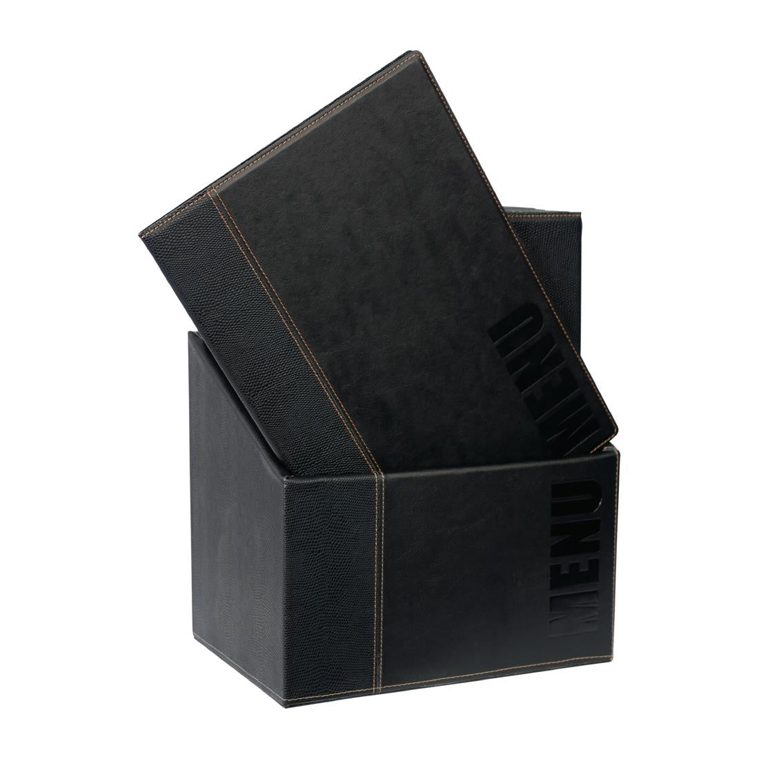 U266 Securit Contemporary Menu Covers and Storage Box A4 (Pack of 20)