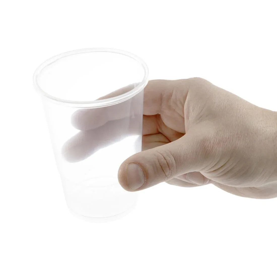 U379 eGreen Flexy-Glass Recyclable Half Pint To Brim CE Marked 284ml / 10oz (Pack of 1000) - JD Catering Equipment Solutions Ltd