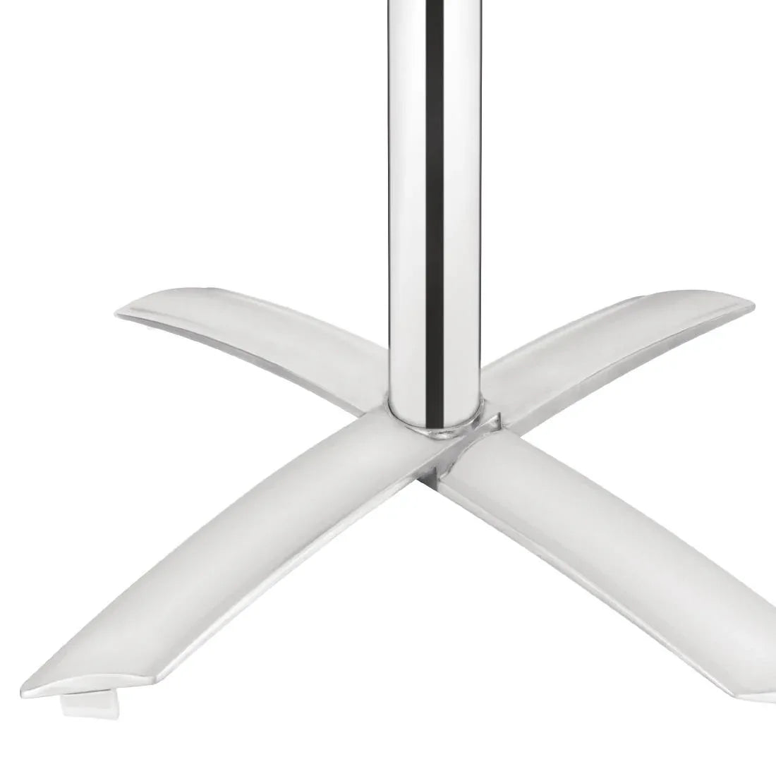 U423 Bolero Round Flip Top Table Stainless Steel 600mm - JD Catering Equipment Solutions Ltd