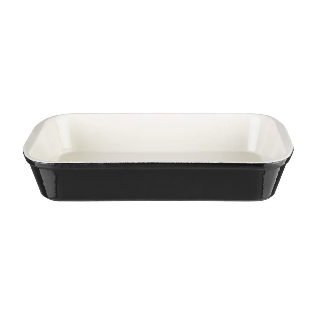 U571 Vogue Black Cast Iron Roasting Dish U571 - JD Catering Equipment Solutions Ltd