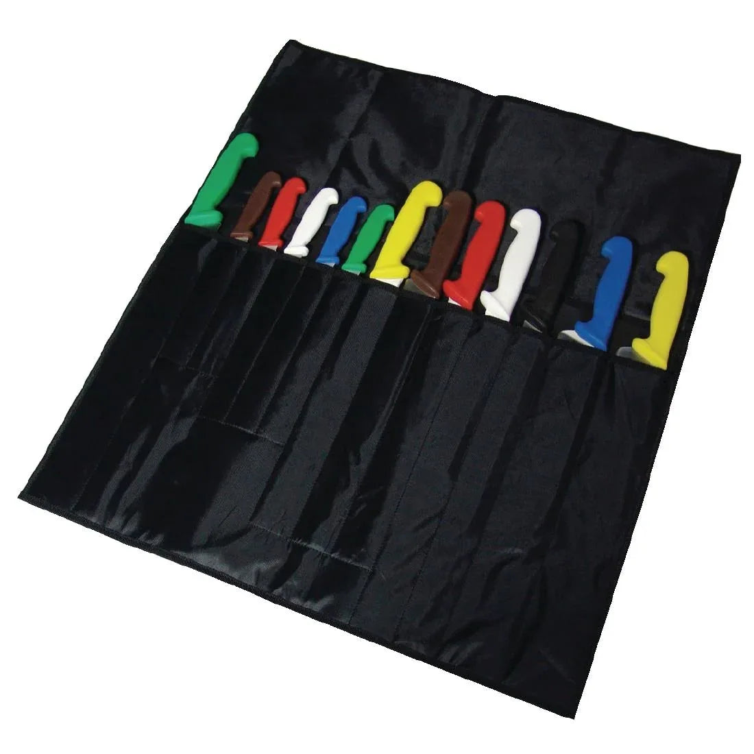 U628 Vogue Nylon Knife Roll Bag 13 Slots - JD Catering Equipment Solutions Ltd