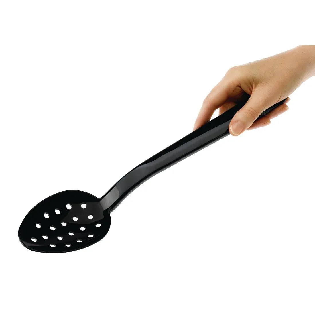 U750 Matfer Exoglass Perforated Serving Spoon 9" - JD Catering Equipment Solutions Ltd