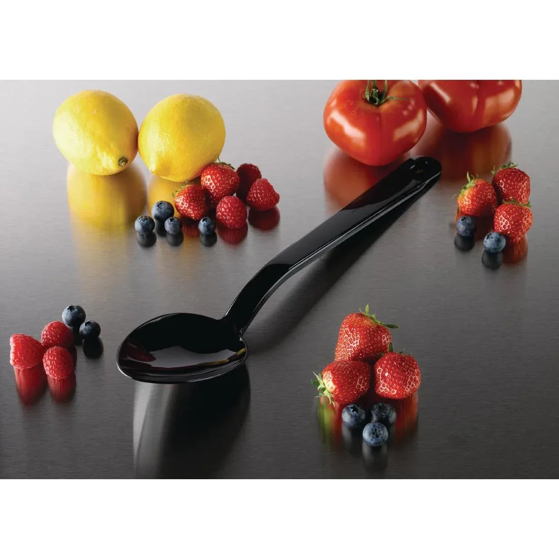 U751 Matfer Exoglass Plain Serving Spoon13" - JD Catering Equipment Solutions Ltd