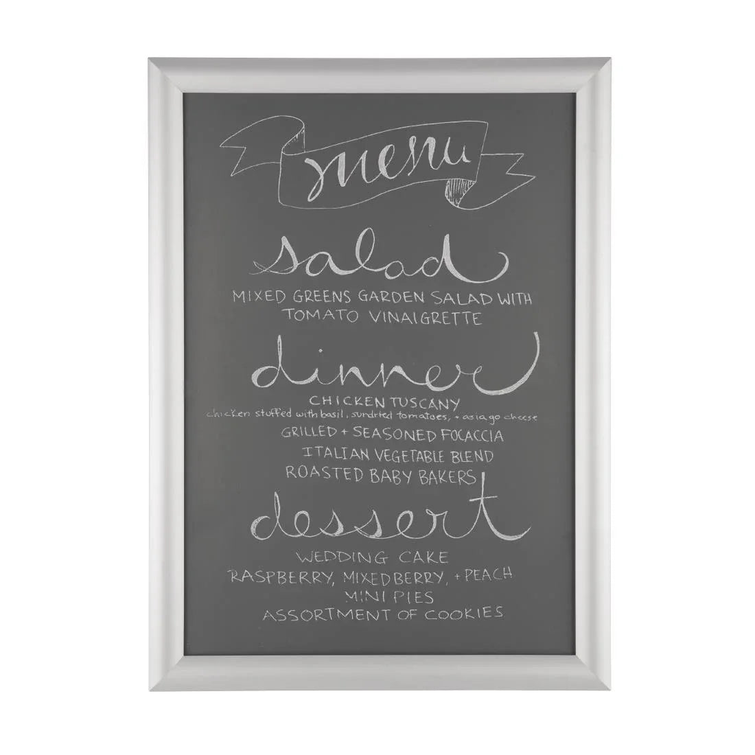 U798 Olympia Aluminium Snap Display Frame A3 (Single) - JD Catering Equipment Solutions Ltd