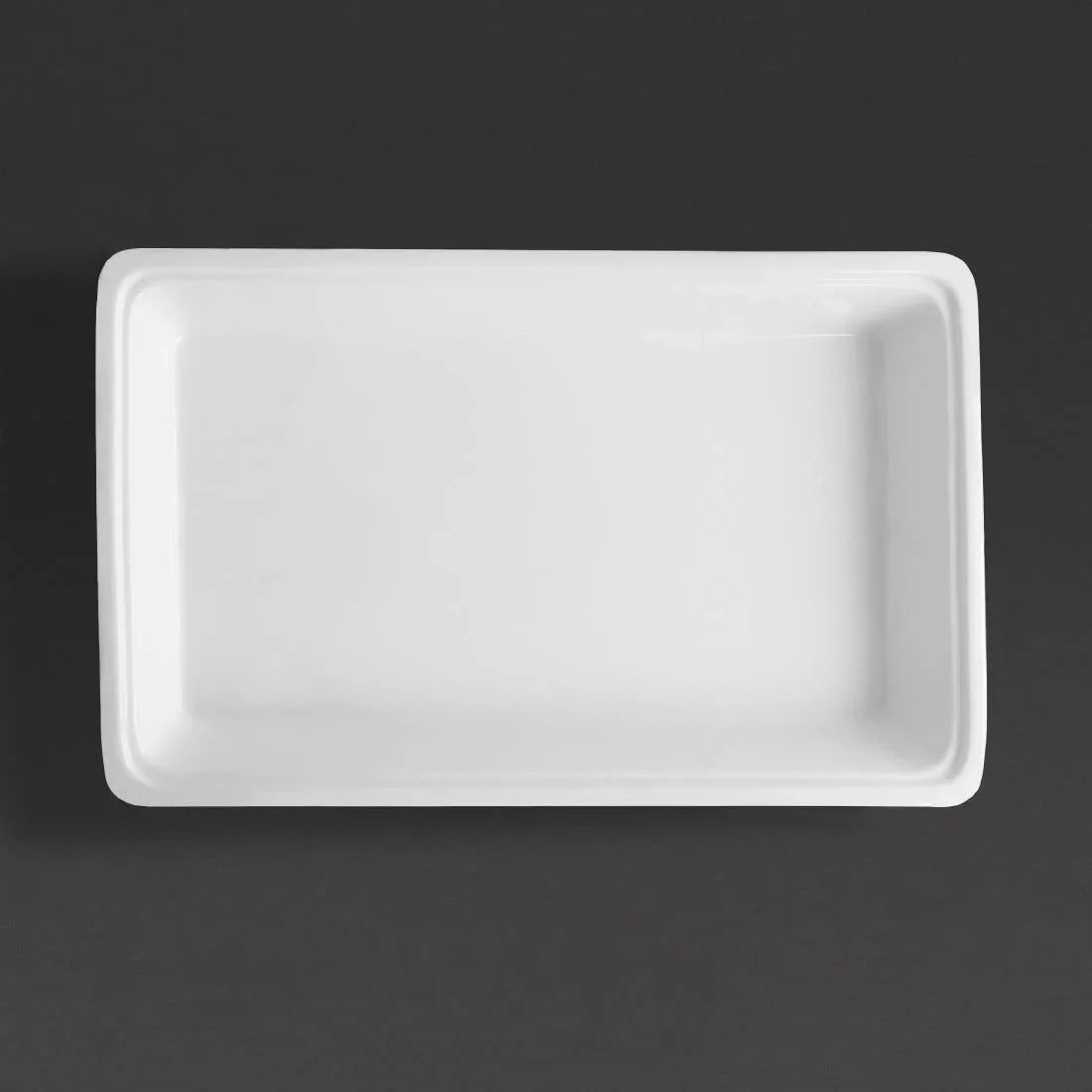 U807 Olympia Whiteware 1/1 Full Size Gastronorm 65mm - JD Catering Equipment Solutions Ltd