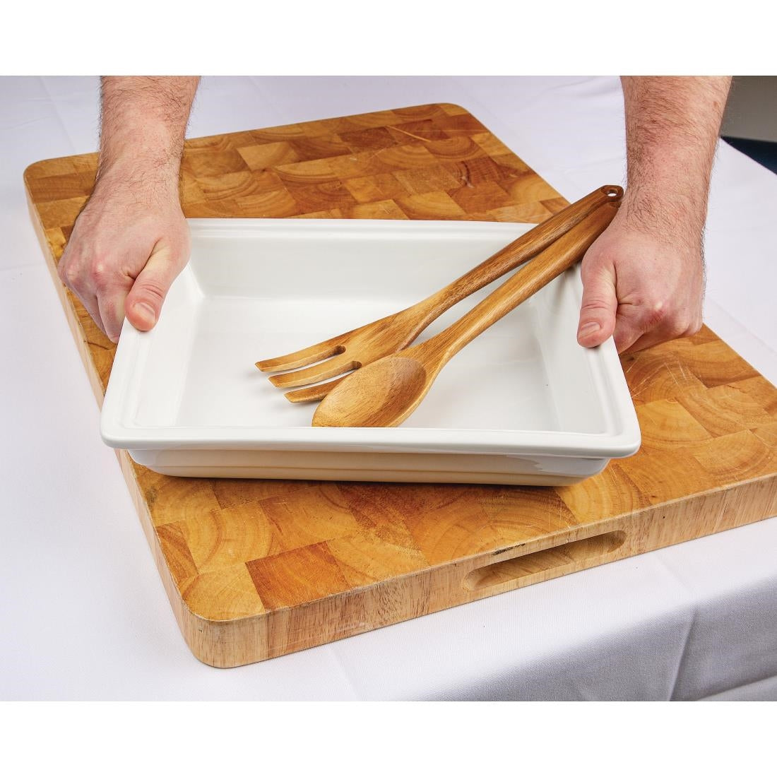 U808 Olympia Whiteware 1/2 Half Size Gastronorm 65mm