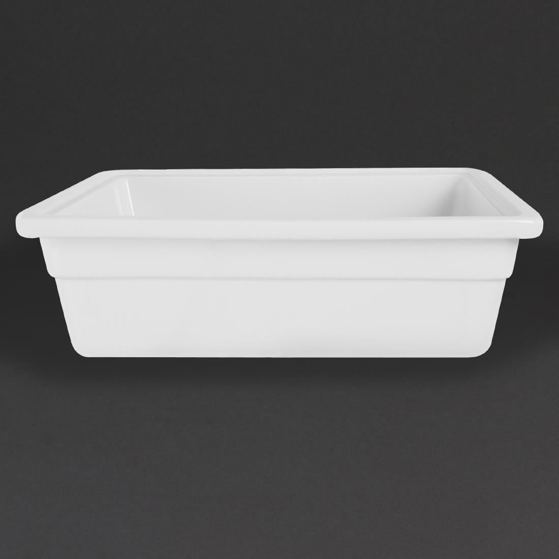U809 Olympia Whiteware 1/2 Half Size Gastronorm 100mm