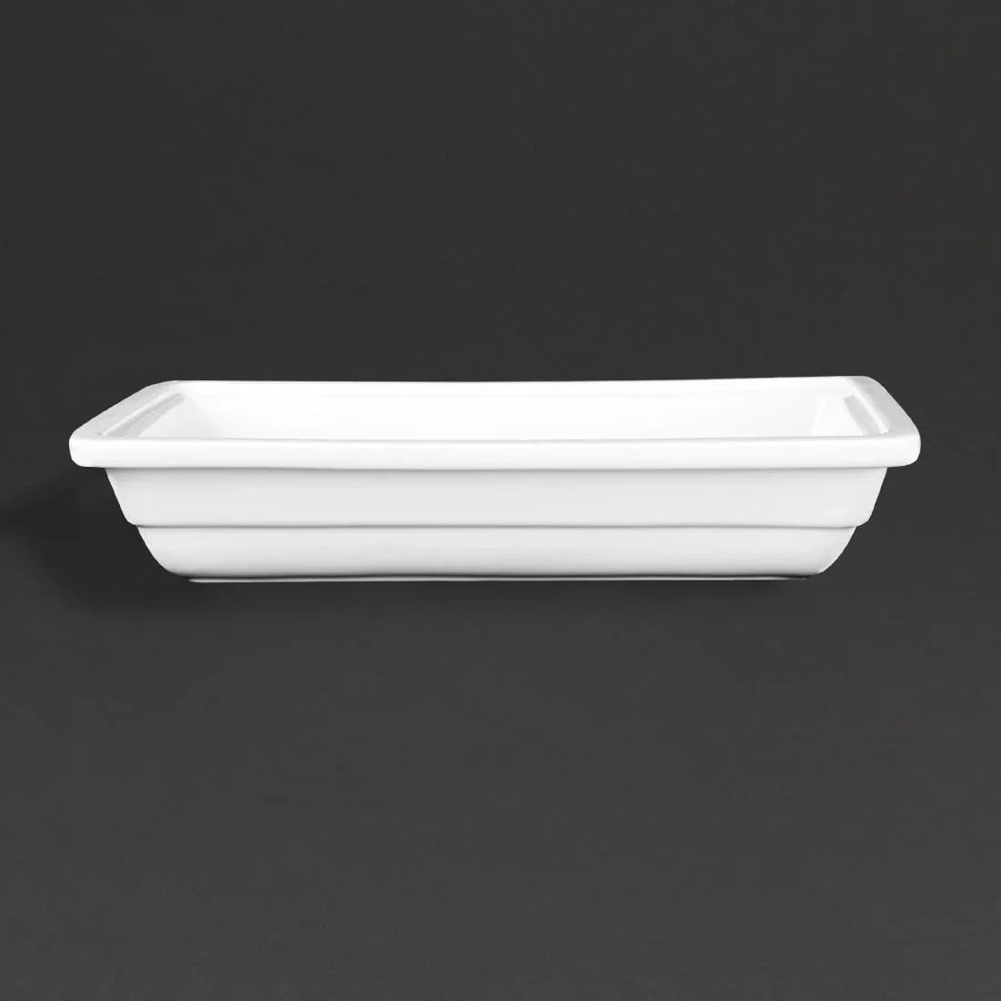 U810 Olympia Whiteware 1/3 One Third Size Gastronorm 65mm - JD Catering Equipment Solutions Ltd