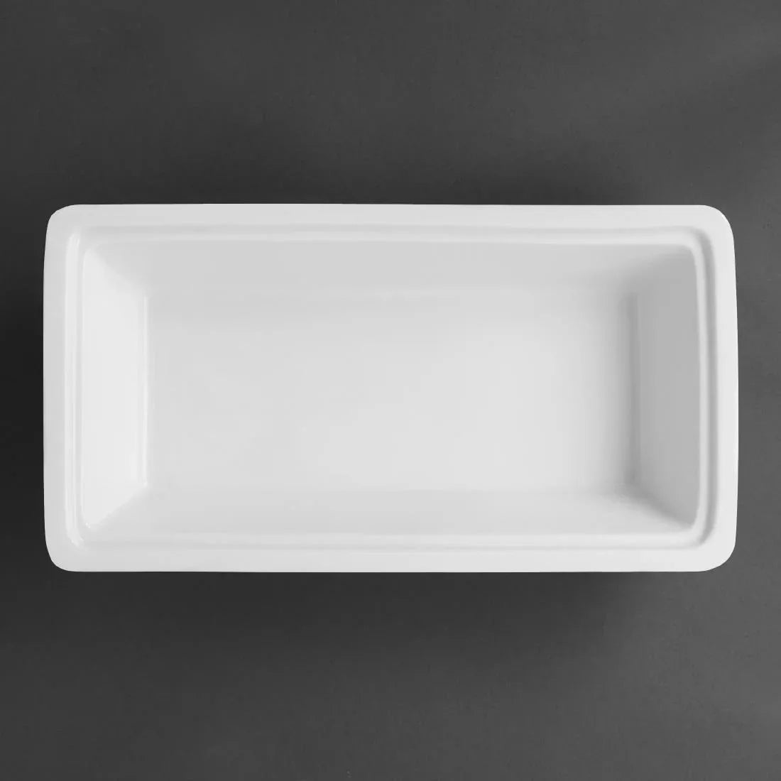 U810 Olympia Whiteware 1/3 One Third Size Gastronorm 65mm - JD Catering Equipment Solutions Ltd