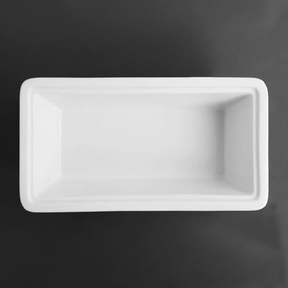 U811 Olympia Whiteware 1/3 One Third Size Gastronorm 100mm - JD Catering Equipment Solutions Ltd