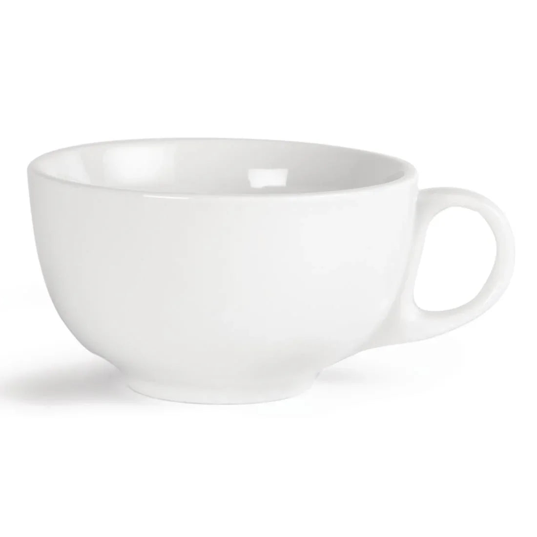 U827 Olympia Whiteware Cappuccino Cups 425ml 15oz (Pack of 12) - JD Catering Equipment Solutions Ltd