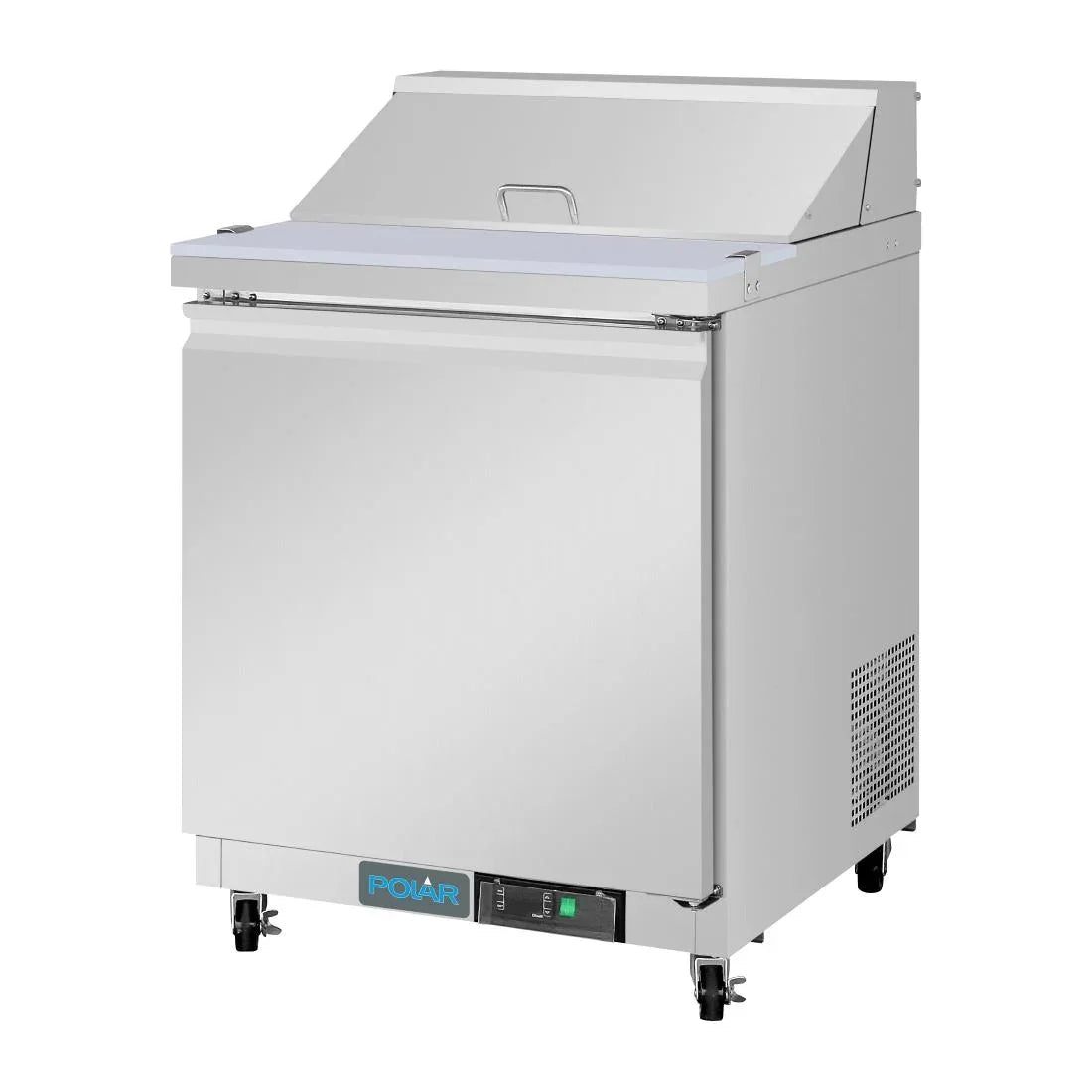 UA009 Polar U-Series Single Door Mega Top Prep Counter Fridge 154Ltr - JD Catering Equipment Solutions Ltd