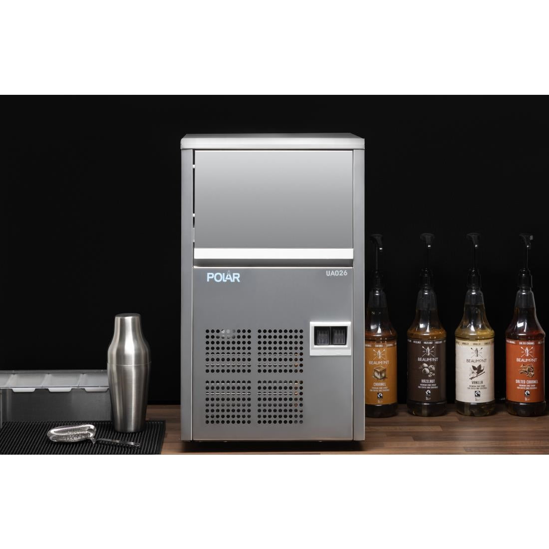 UA026 Polar U-Series Spray Ice Maker 21kg Output
