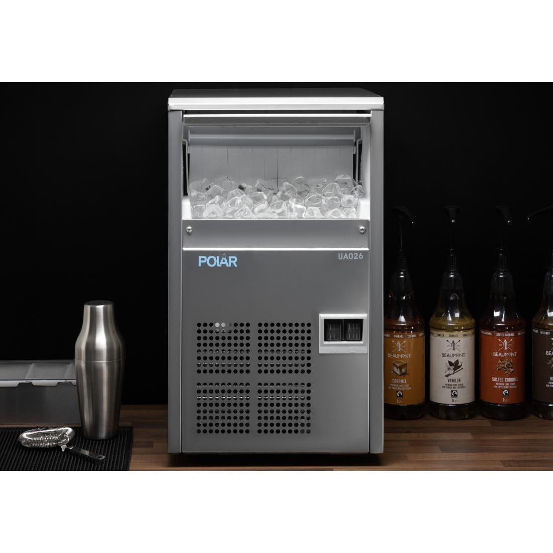 UA026 Polar U-Series Spray Ice Maker 21kg Output