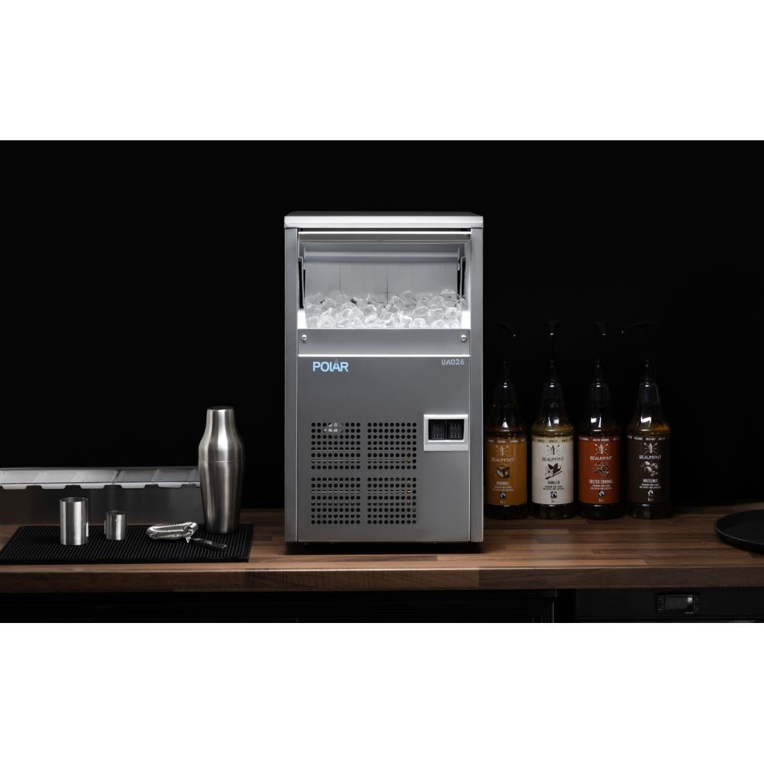 UA026 Polar U-Series Spray Ice Maker 21kg Output