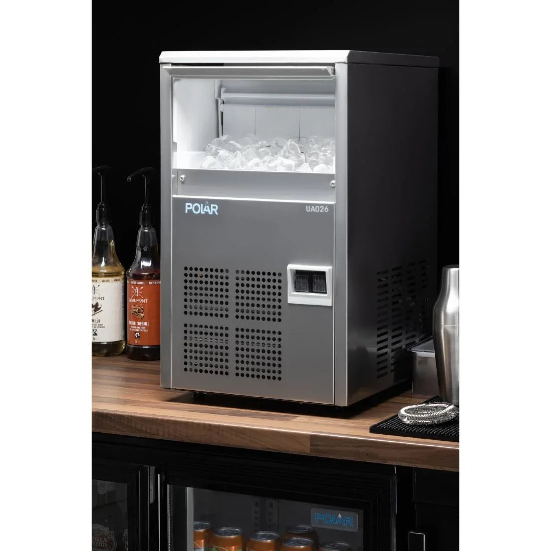 UA026 Polar U-Series Spray Ice Maker 21kg Output - JD Catering Equipment Solutions Ltd