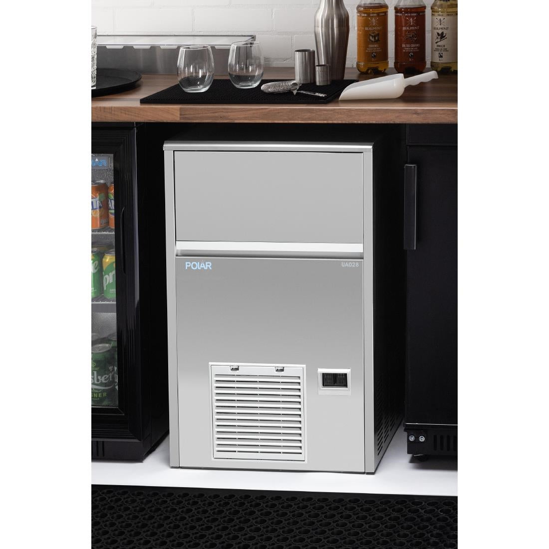UA028 Polar U-Series Spray Ice Maker 47kg Output UA028