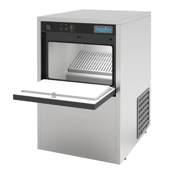 UA037 Polar U-Series Countertop Ice Machine with UVC 20kg - JD Catering Equipment Solutions Ltd