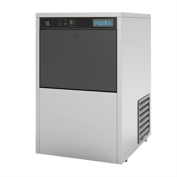 UA037 Polar U-Series Countertop Ice Machine with UVC 20kg - JD Catering Equipment Solutions Ltd