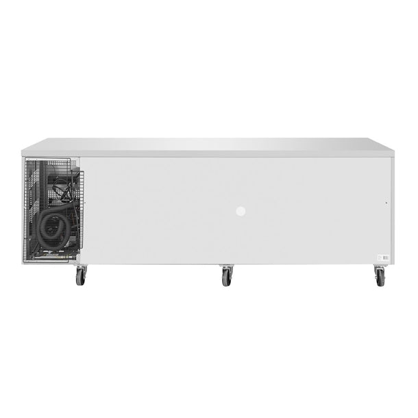 UA049 Polar U-Series Four Door Counter Fridge 553Ltr Capacity: 393Ltr. R600a