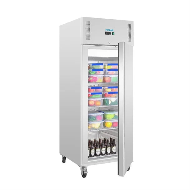 UA050 Polar U-Series Single Door Upright Fridge 560Ltr