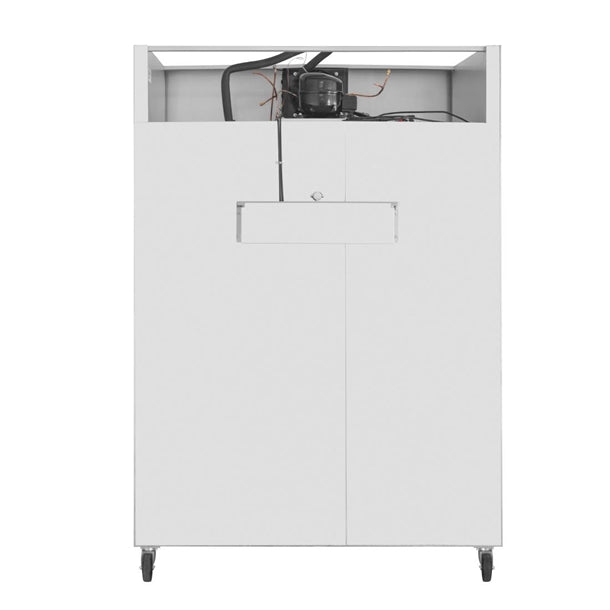 UA052 Polar U-Series Double Door Upright Fridge 1300Ltr