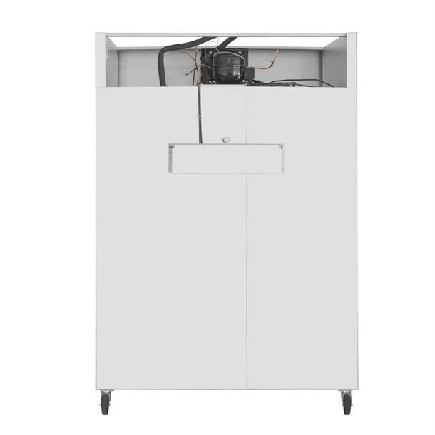 UA053 Polar U-Series Double Door Upright Freezer 1300Ltr