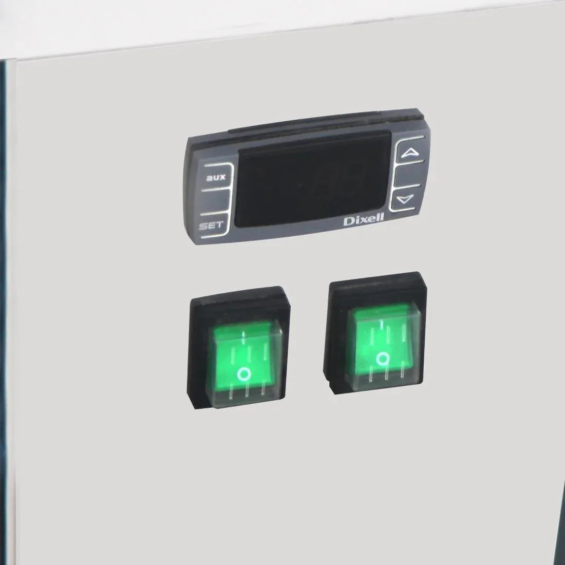 UA058 - Polar U-Series 6 Pan Ice Cream Serve Over Cabinet Freezer