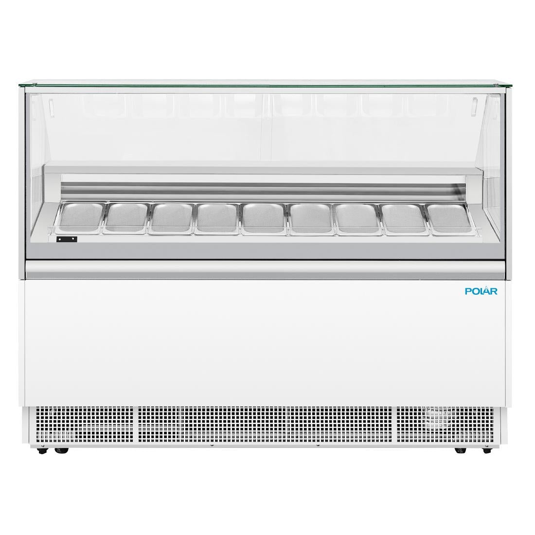 Polar U-Series 9 Pan Gelato Showcase