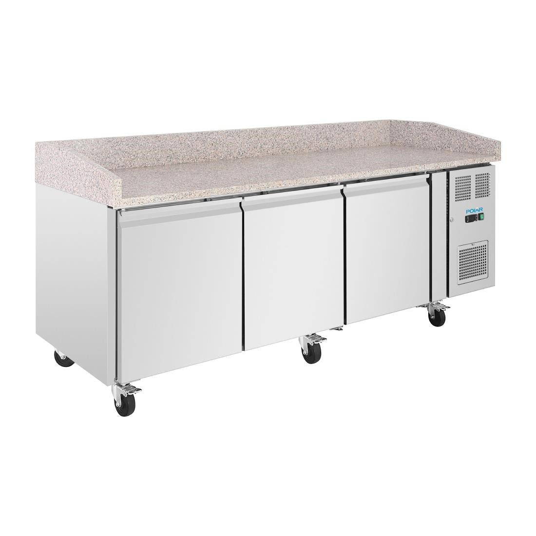 UA082 Polar U-Series Bakery Counter Fridge with Granite Top 634Ltr