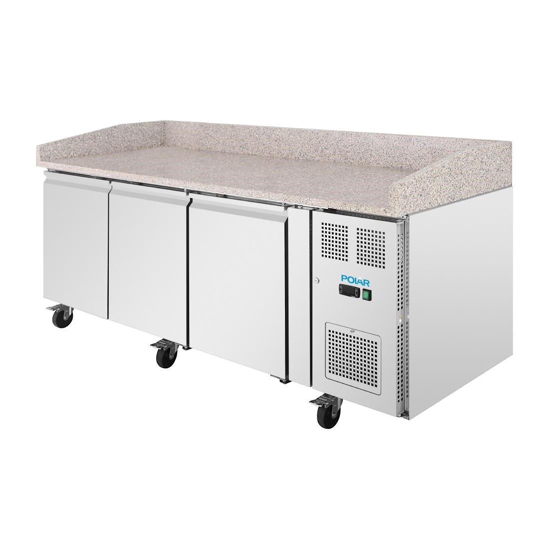 UA082 Polar U-Series Bakery Counter Fridge with Granite Top 634Ltr