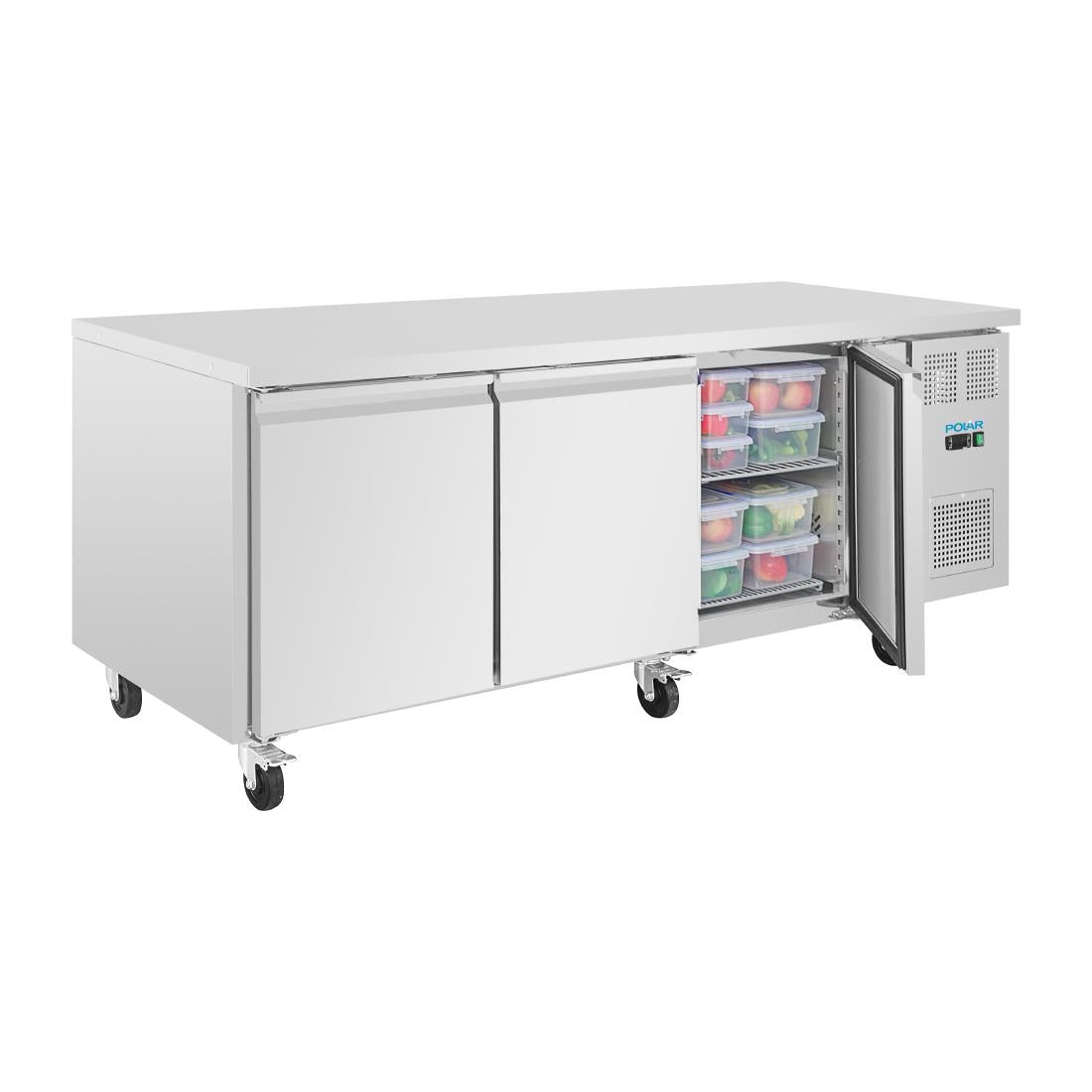 UA084 Polar U-Series Triple Door Patisserie Counter 634Ltr