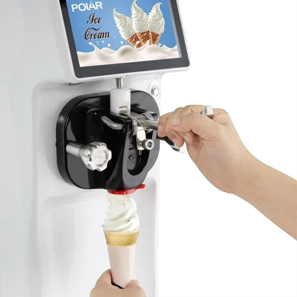 UA085 Polar U-Series Compact Soft Serve Ice Cream Machine 6Ltr