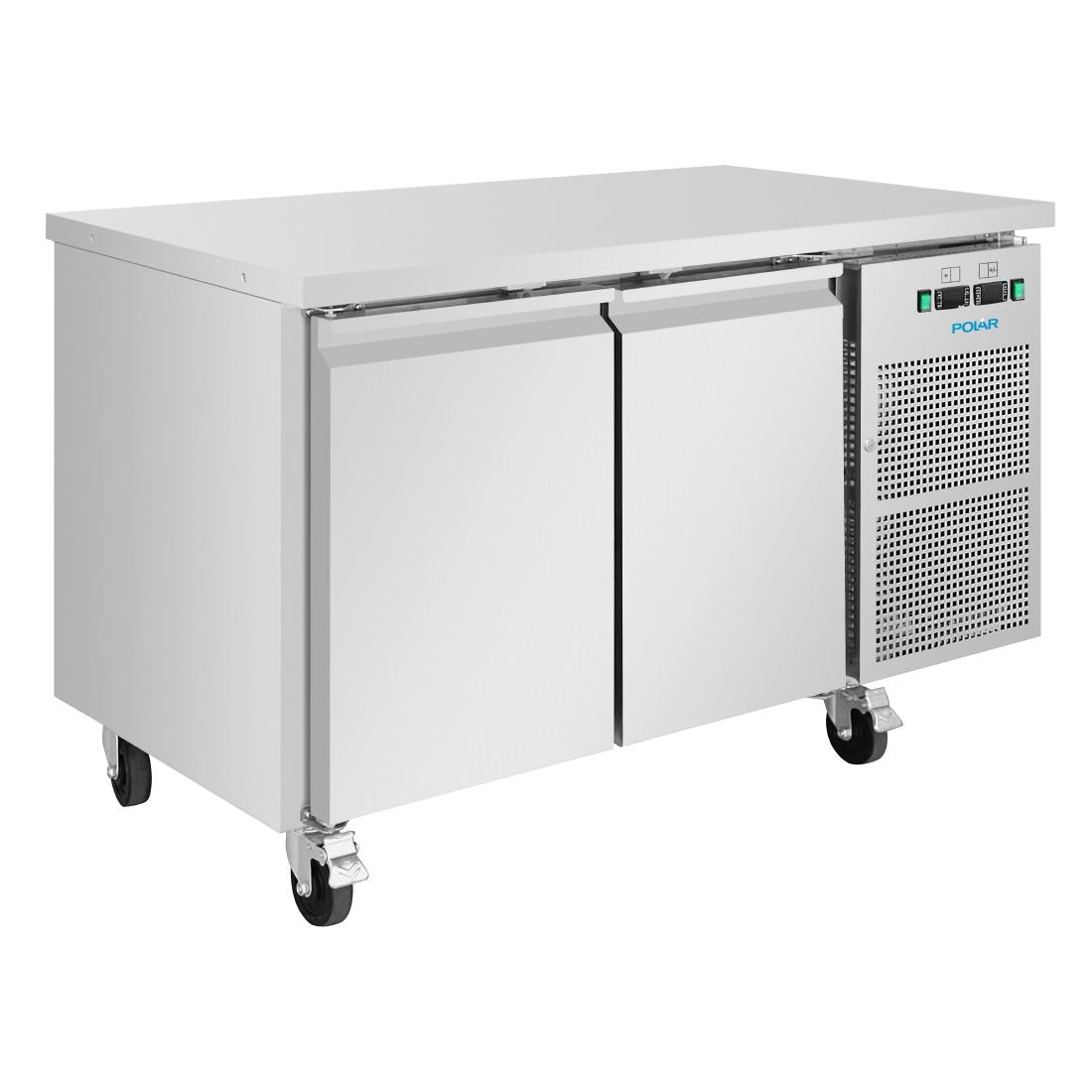 UA086 Polar U-Series Fridge/Freezer Counter - 2 door