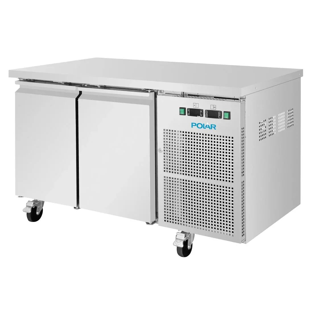 UA086 Polar U-Series Fridge/Freezer Counter - 2 door
